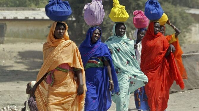 Den Alltag in Afrika, wie er wirklich ist – hier Flüchtlingsfrauen aus dem Tschad 2008 – soll ein neues Festival vermitteln. ARC