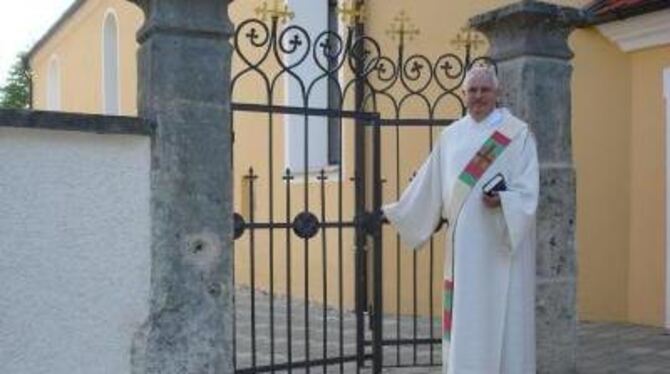 Rudolf Tress wechselt hauptamtlich in den Kirchendienst. FOTO: PR