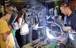 Eine berufliche Schule.