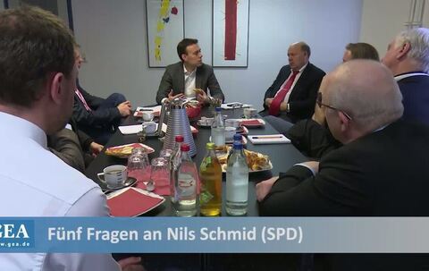 Nils Schmid zu Besuch beim GEA