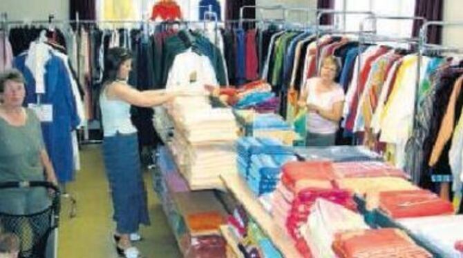 Mit dem Frottierlädle in Lustnau geht jetzt ein weiteres Stück Textilgeschichte in Tübingen zu Ende.  
FOTO: MAIER