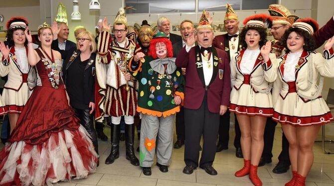 Ein dreifach donnerndes »Ache-Lau« schallte am Rosenmontagmorgen durch die Redaktionsräume des Reutlinger General-Anzeigers am B