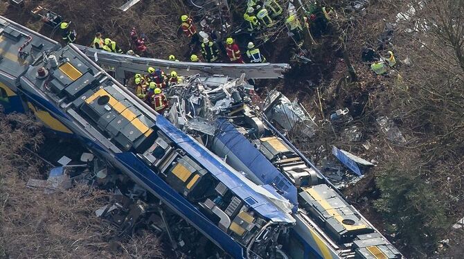 Zugunglück in Bayern Bad Aibling 2016