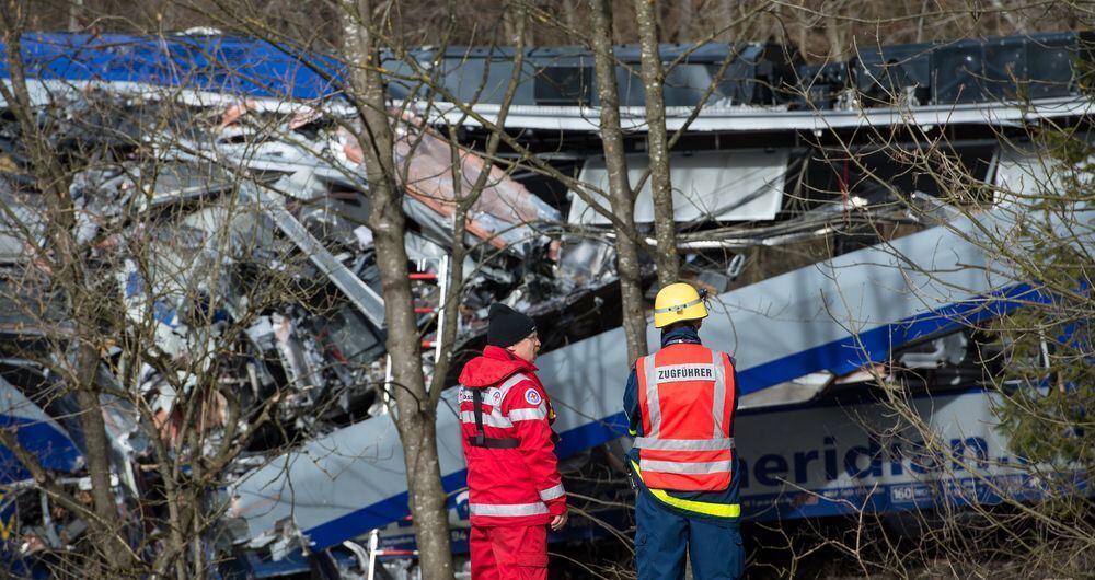 Zugunglück in Bayern Bad Aibling 2016