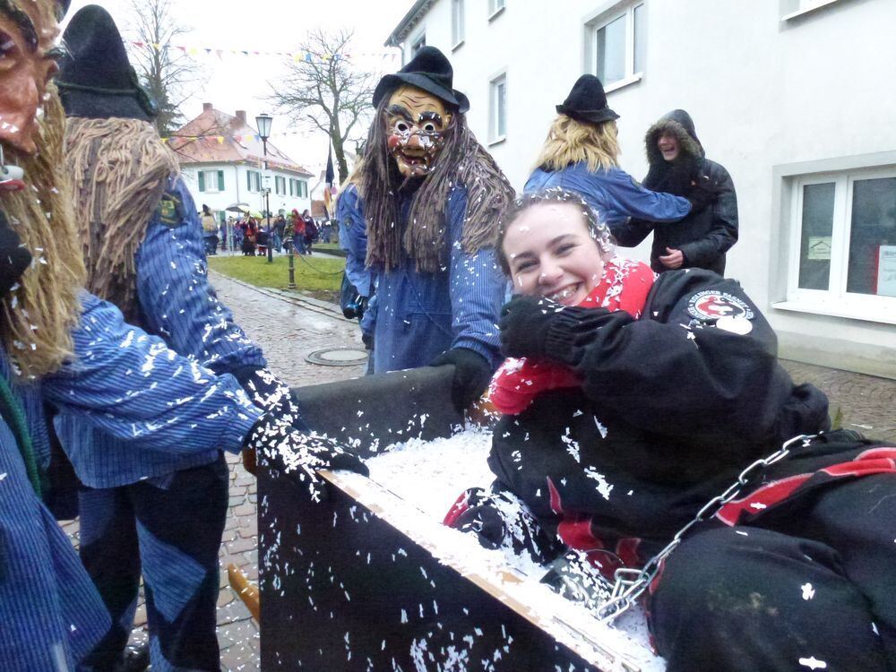 Fasnetsumzug Hayingen Februar 2016