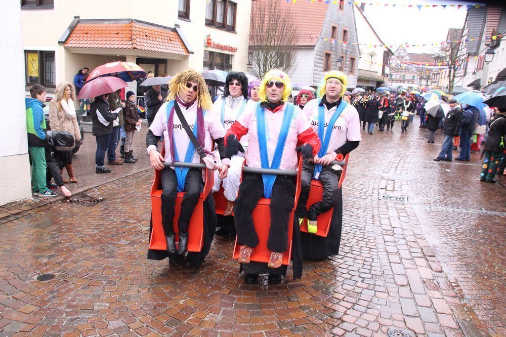 Fasnetsumzug Hayingen Februar 2016