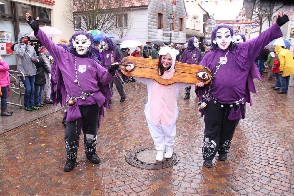 Fasnetsumzug Hayingen Februar 2016