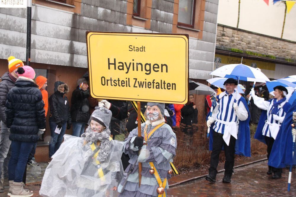 Fasnetsumzug Hayingen Februar 2016