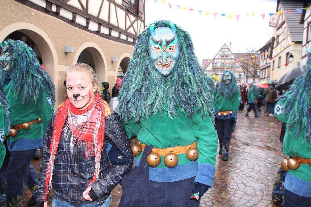 Fasnetsumzug Hayingen Februar 2016