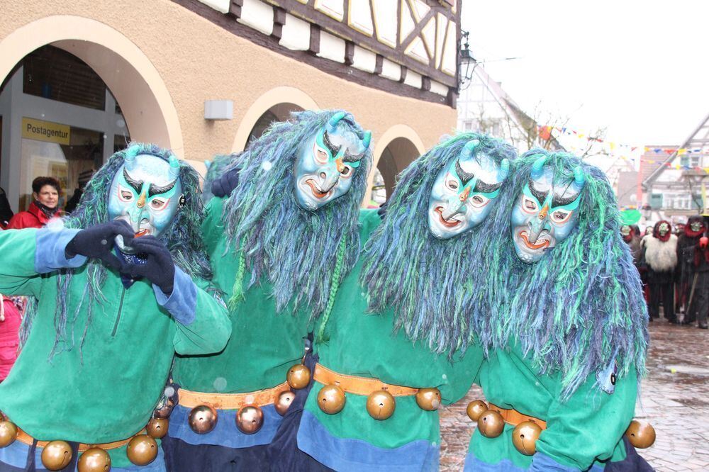 Fasnetsumzug Hayingen Februar 2016