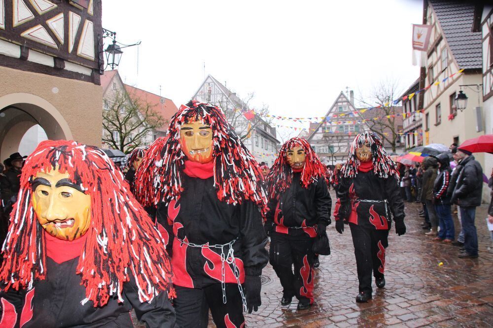 Fasnetsumzug Hayingen Februar 2016
