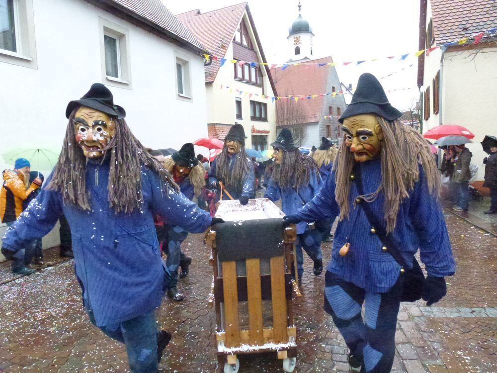 Fasnetsumzug Hayingen Februar 2016
