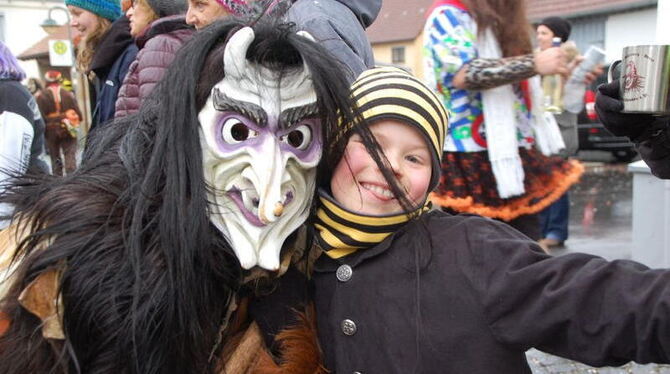Wilde Gestalten und glückliche Zuschauer.