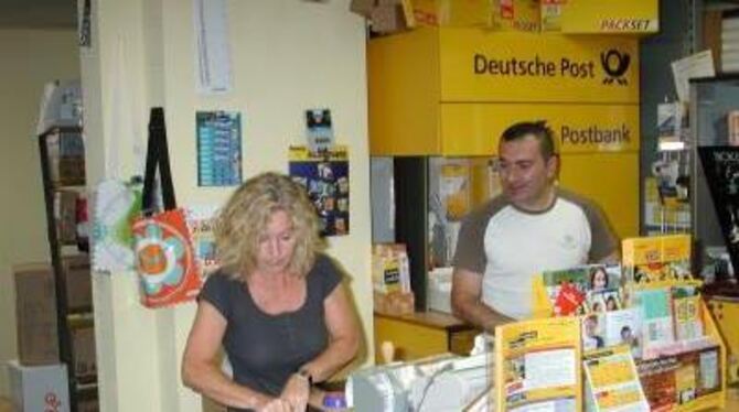 Wenn Ünsal Bilgin Urlaub macht, weiß er seine Postagentur an der Hopfengartenstraße in Sondelfingen bei Stephanie Dietsch und dr