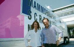 Ute Krainick-Strobel und Martin Majer sind die ärztlichen Leiter der Screening-Einheit Neckar-Alb. Ihrer Praxis gehört das Mammo