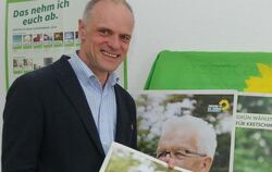 »Grün kommt an«: Thomas Poreski zieht im GEA-Gespräch positive Bilanz.     GEA-FOTO: MEYER