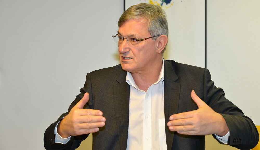 Bernd Riexinger zu Besuch beim GEA 2016