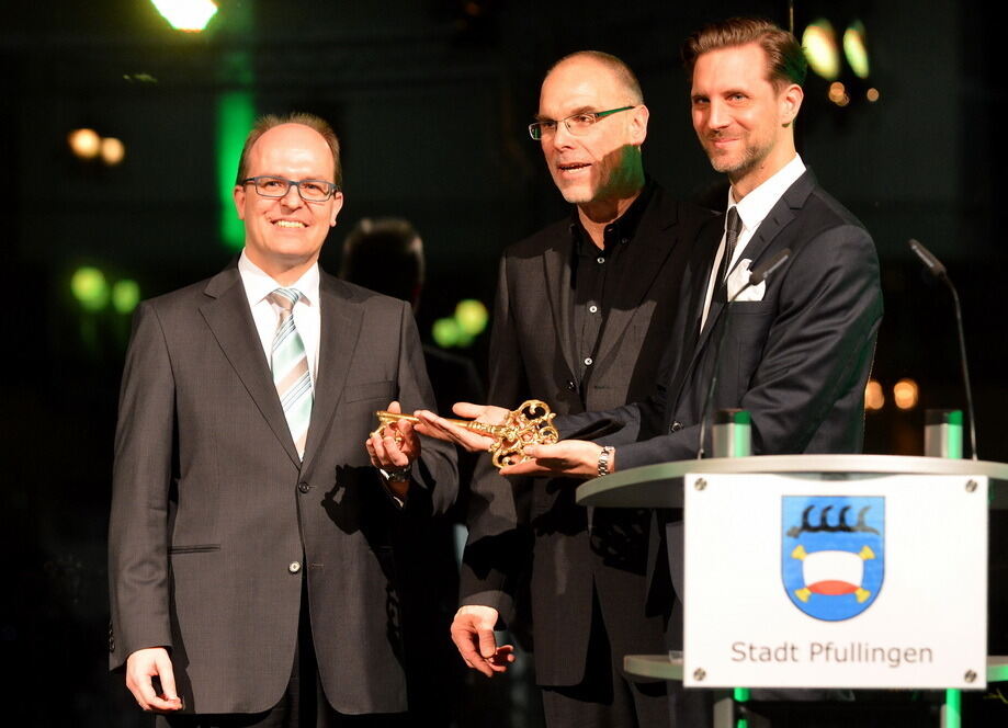 Einweihung der Schönberghalle Pfullingen