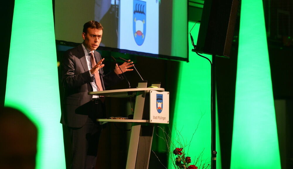 Einweihung der Schönberghalle Pfullingen