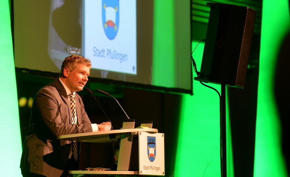 Einweihung der Schönberghalle Pfullingen