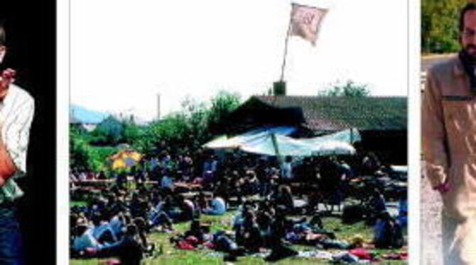 Heute ist Christof Altmann ein gefragter Kabarettist (links). Als Jugendpfleger hat er in den Achtzigerjahren das U&D nach Mössi