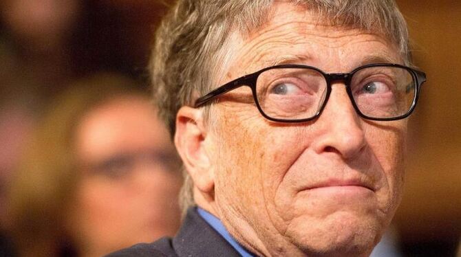 Steht im Streit zwischen Apple und der US-Regierung auf der Seite des FBI: Microsoft-Gründer Bill Gates. Foto: Evert Elzinga/
