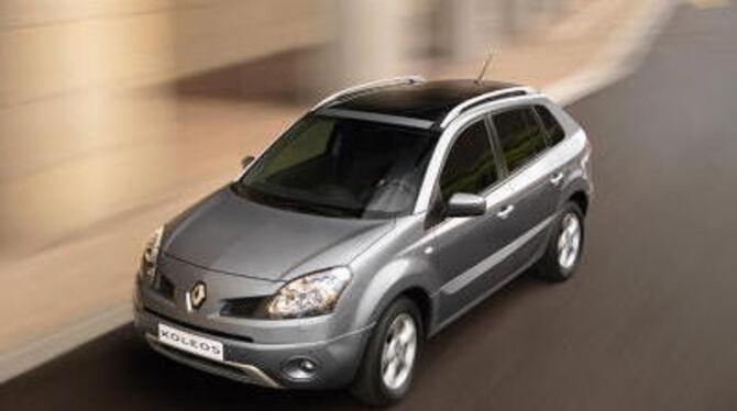 Renaults erstes SUV »Koleos« klingt nach Riese, zählt aber eindeutig zu den Kompakten. FOTO: RENAULT