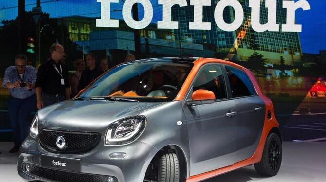 Die Daimler-Marke Smart konnte ihre Verkäufe im Vergleich zum Vorjahresmonat um 20,6 Prozent auf 10 015 Stück steigern. Foto: