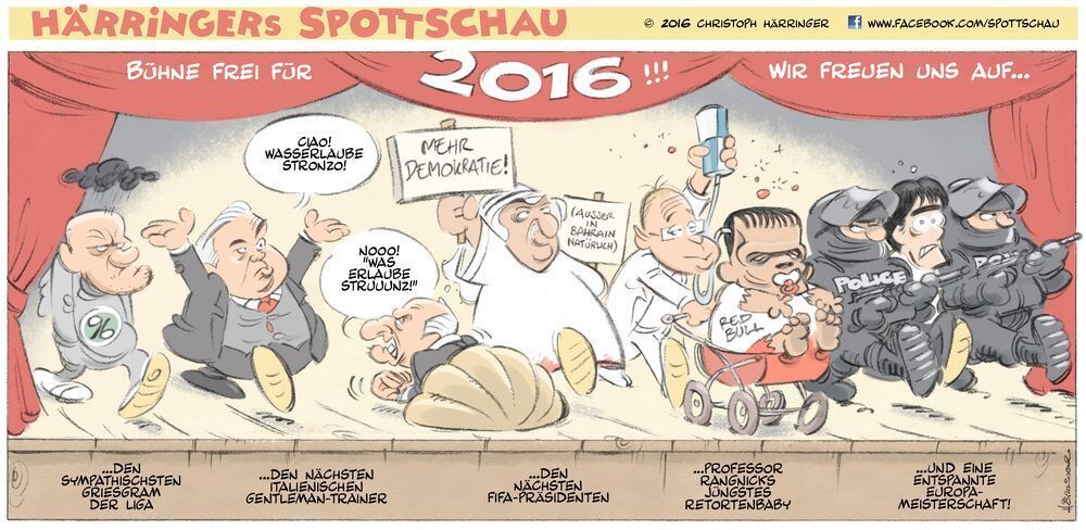 Zehn ausgewählte Comics von Christoph Härringer