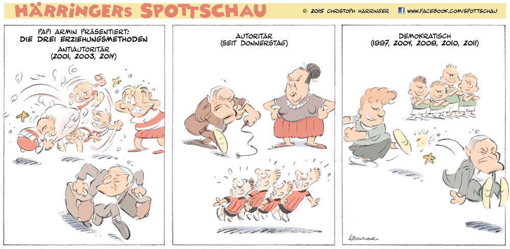 Zehn ausgewählte Comics von Christoph Härringer