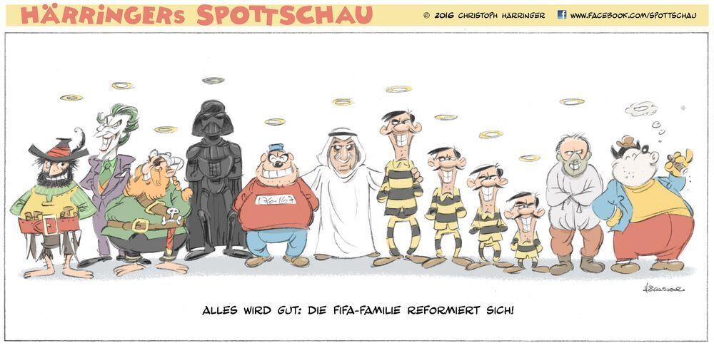 Zehn ausgewählte Comics von Christoph Härringer