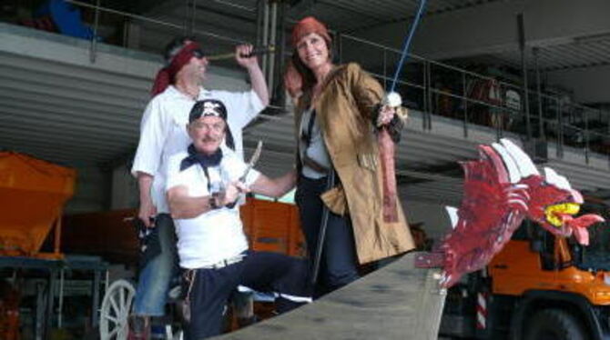 Piraten entern Dettingen. FOTO: MAR