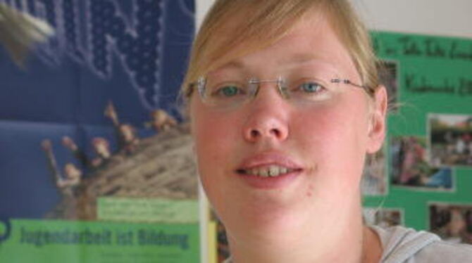 Die Erpfingerin Esther Jaißle arbeitet jetzt im Jugendbüro Steinlach-Wiesaz. GEA-FOTO: PP