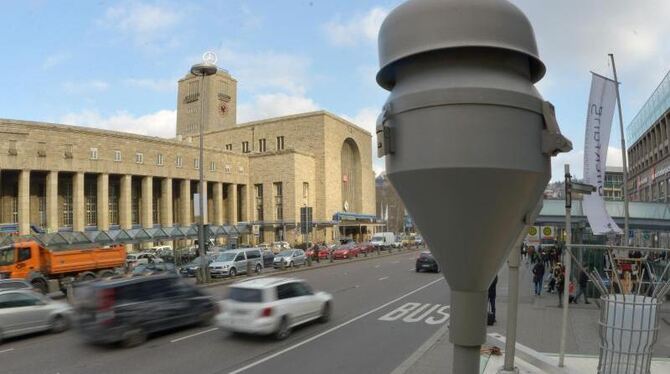 Luftmessstation in Stuttgart.