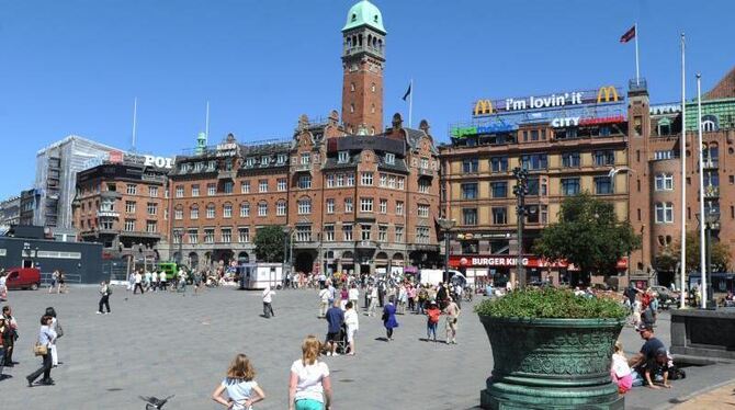 Die Dänischen Hauptstadt Kopenhagen