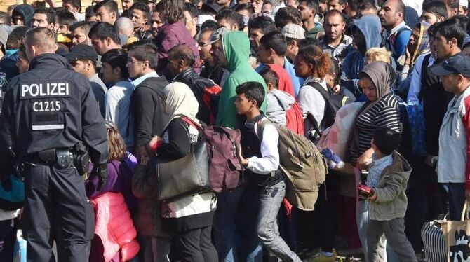 Nicht nur die Zahl der Flüchtlinge, auch die übrige Migration in die Bundesrepublik hat zugenommen. Foto: Bernd Settnik/Archi