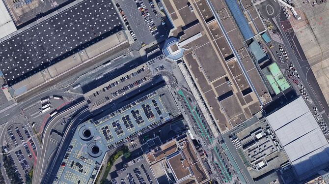 Der Flughafen in Brüssel. FOTO: GOOGLE/DPA