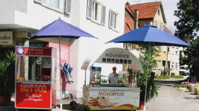 So mancher empfindet ihn als willkommene Belebung der Reutlinger Straße in Metzingen, der Stadt passt dagegen der Hotdog- und Ei