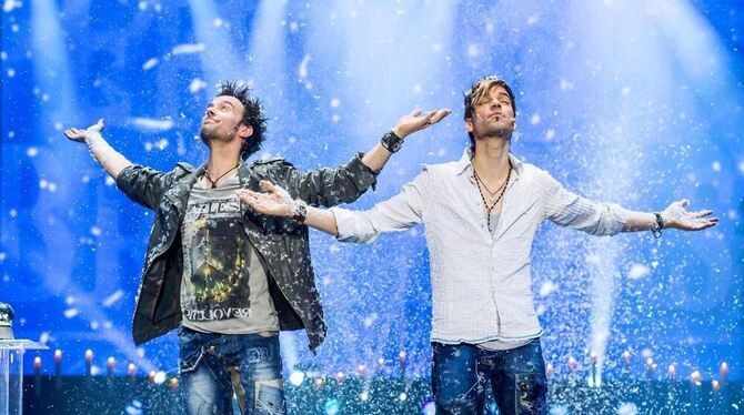 Gastieren am 16. April in der Stadthalle: die Ehrlich Brothers. FOTO: PR