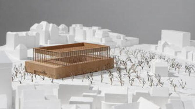 Mit einem zweiten Preis wurde der Entwurf des Architekturbüros Max Dudler aus Berlin ausgezeichnet. FOTO: STADT REUTLINGEN