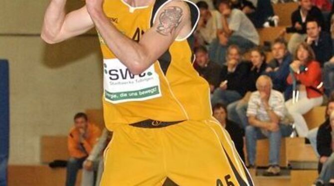 Starker Auftritt gegen Berlin: Ryan De Michael machte 16 Punkte.
FOTO: NIETHAMMER