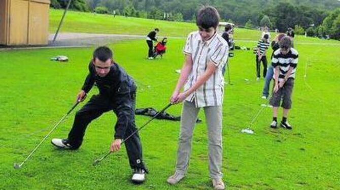 Jugendarbeit wird groß geschrieben beim Golfclub Reutlingen/Sonnenbühl: Schüler-Training wird ebenso angeboten wie die GEA-Kids