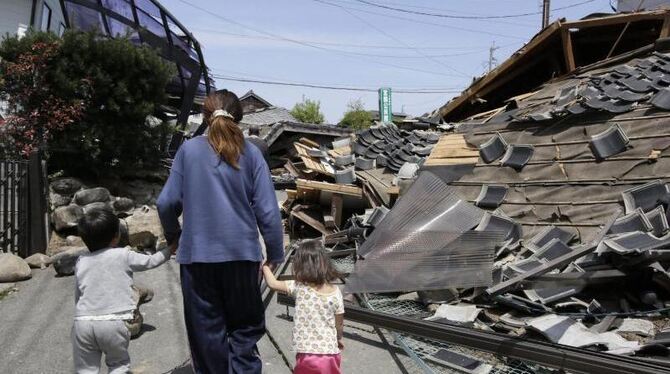 Erneut hat ein schweres Erdbeben Japan heimgesucht. Foto: Kimimasa Mayama