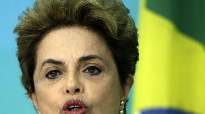 Dilma Rousseff: »Ich werde kämpfen, wie ich es immer in meinem Leben getan habe«. Foto: Fernando Bizerra Jr.