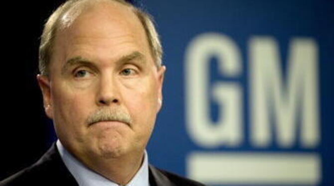 General-Motors-Chef Fritz Henderson.
FOTO: DPA