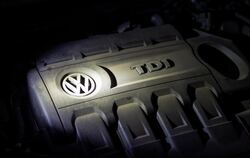 Zentrales Objekt im Diesel-Skandal von VW: Volkswagen-Dieselmotor vom Typ VW 2,0 TDI. Foto: Patrick Pleul