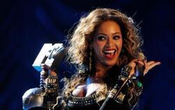 Beyonce bei der Verleihung der MTV Europe Music Awards.
FOTO: DPA