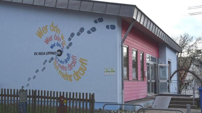 Die Kindergärten in Upfingen (Bild) und Bleichstetten hat die St. Johanner Gemeindeverwaltung zur Disposition gestellt. Jetzt wu