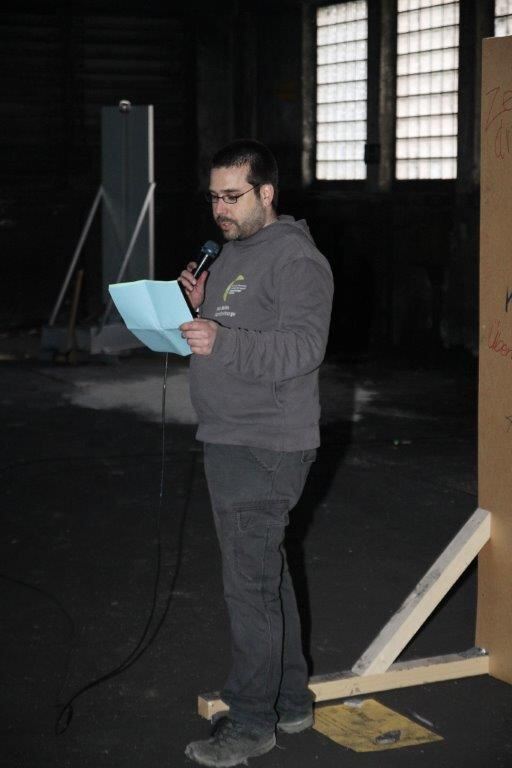 Jugendgottesdienst in der großen Schmiedehalle Henning-Areal Metzingen