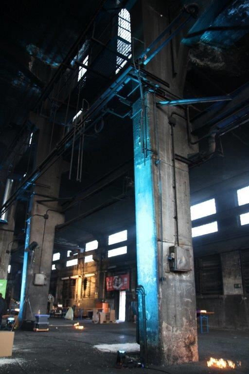 Jugendgottesdienst in der großen Schmiedehalle Henning-Areal Metzingen